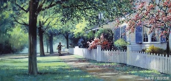 法国画家皮尔斯人物油画作品,保罗兰德水彩作品