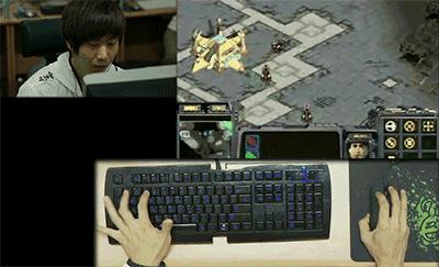 职业选手手速vs游戏玩家手速,职业选手手速最高多少