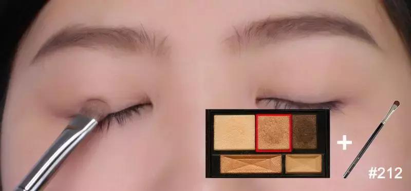 简单四步教你眼影的日常画法,平价又好用的新手眼影画法