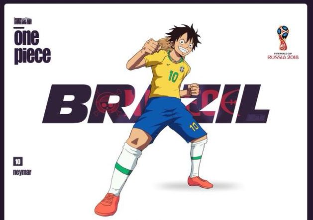 经典动漫角色遇上“世界杯cosplay”!太一鸣人称霸球场!