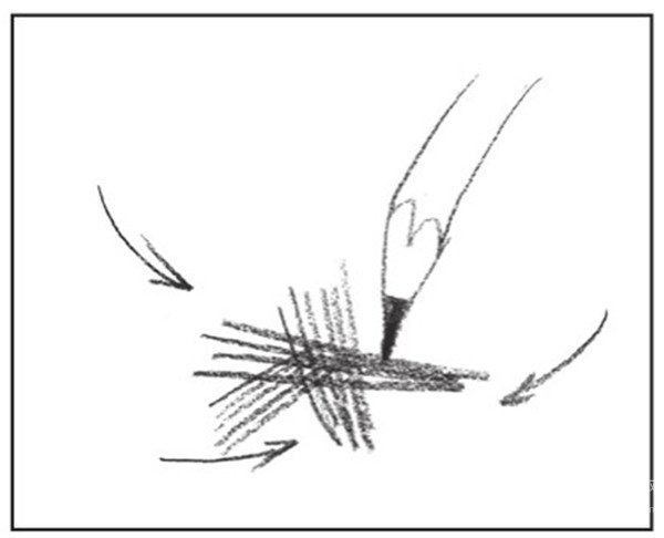 素描入门线条画法结构素描,素描排线怎么练两头轻中间重