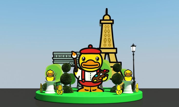 环游世界的“网黄”B.Duck来杭州旅游！带你玩遍、吃遍全球