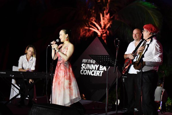 海洋秘湾爵士三亚太阳湾柏悦酒店举办首场湾区爵士主题音乐会