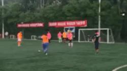 雷米特联赛—闫铮、李友奇帽子戏法王磊梅开二度贵园7-6南皇八零