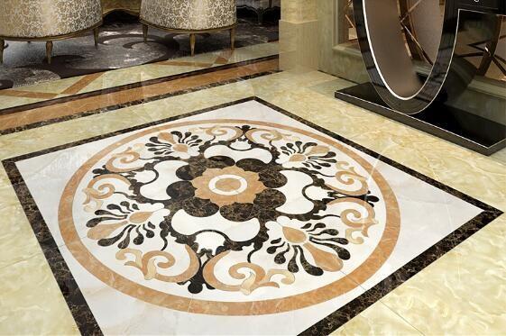 瓷砖和水刀拼花区别图,水刀拼花瓷砖效果