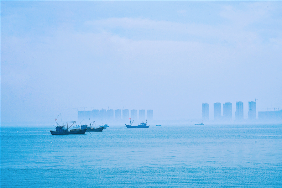 渤海可以游玩的小岛,龙口渤海上的岛