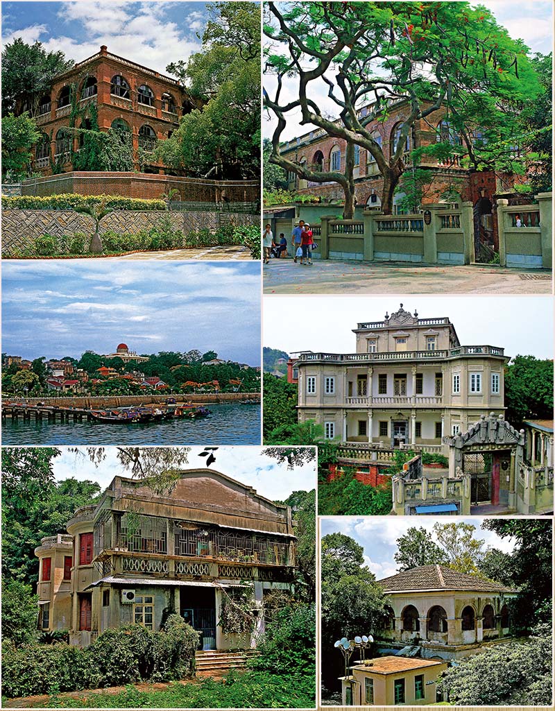 厦门鼓浪屿钢琴岛,厦门鼓浪屿钢琴码头与三丘田码头