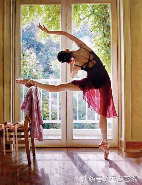 《爱情誓言的守望者》油画太美了（盘古文化艺术油画装饰画定制）