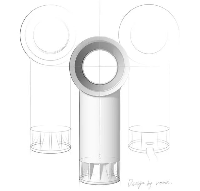 戴森空气净化无叶电风扇,无叶电风扇戴森款