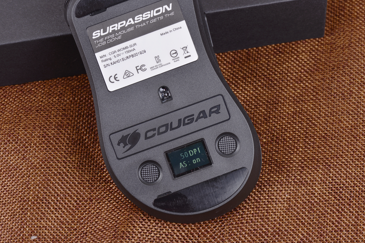 fps显示器和鼠标,小小液晶屏幕