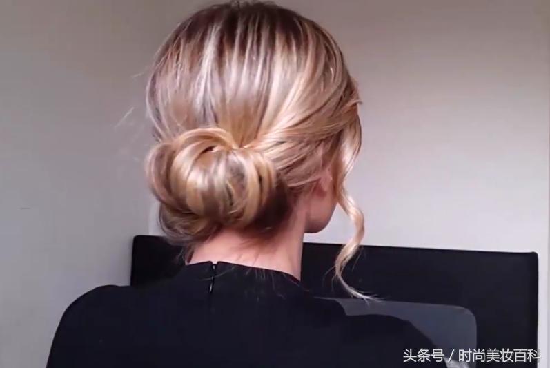 好看的发型盘发,一款唯美气质的晚宴盘发教程