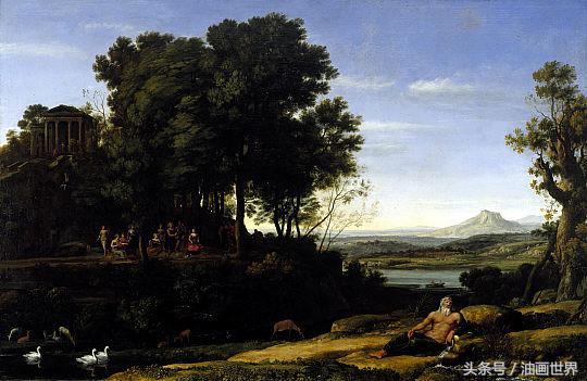 克洛德油画作品欣赏,克劳德洛兰的艺术追求