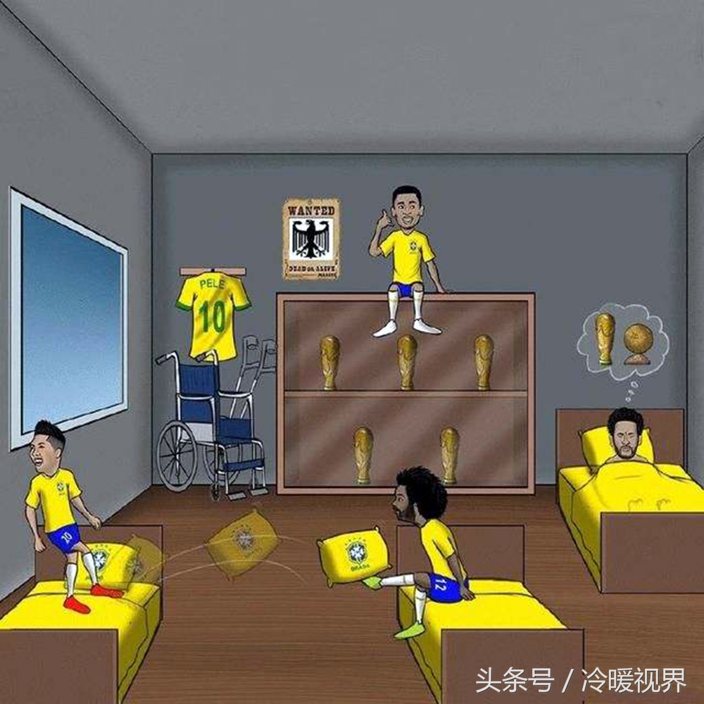 内马尔恶搞拉莫斯,内马尔世界杯恶搞图