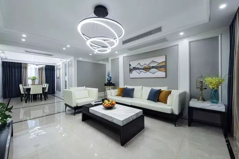 简约漂亮的沙发墙,轻奢简单沙发墙