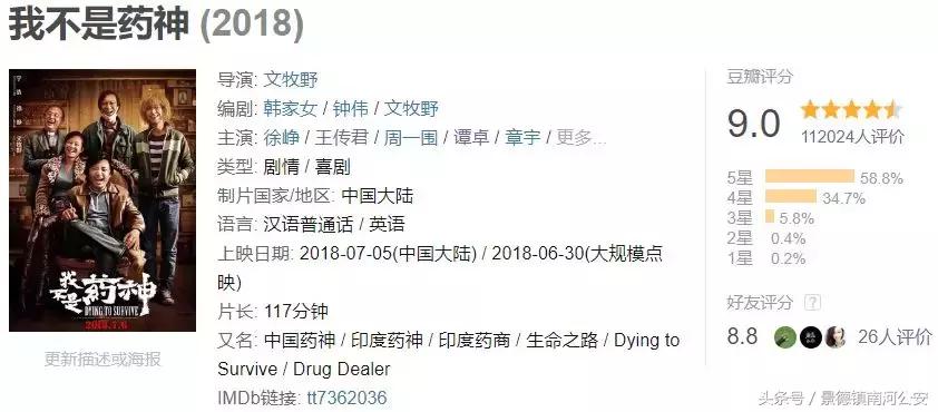 我不是药神看哭台湾观众反应,我不是药神讲了一件什么事