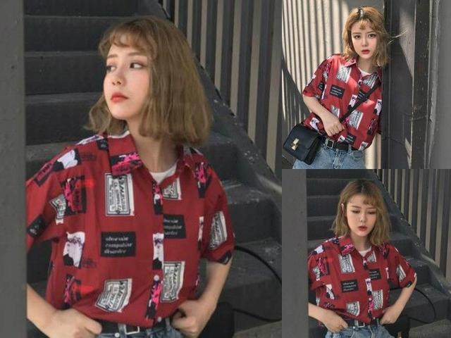 最近流行的短发发型圆脸,圆脸头发蓬松的女生适合剪的短发