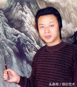 曾刚彩墨山水画着色技法完整版,曾刚彩墨山水画房子的画法视频