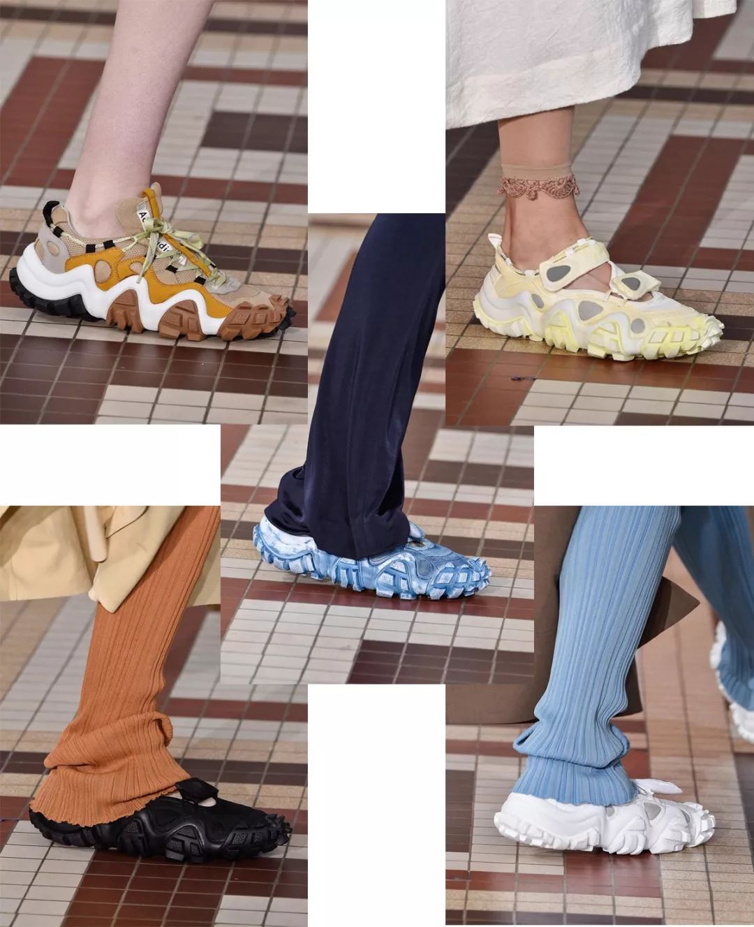 去年买的老爹鞋已被我藏到鞋柜底，取代它的居然是一双越野鞋