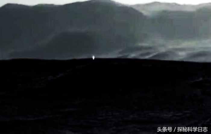 监控拍到诡异一幕不明物体,无人机拍到的诡异物体