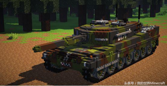 《我的世界》里非常规的交通方式你想坐着坦克出门逛街吗?