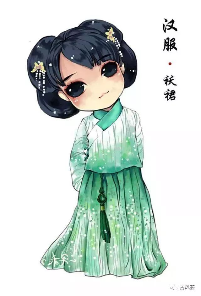 汉服常见的流行的款式有哪些,样式复杂的汉服与简单的汉服