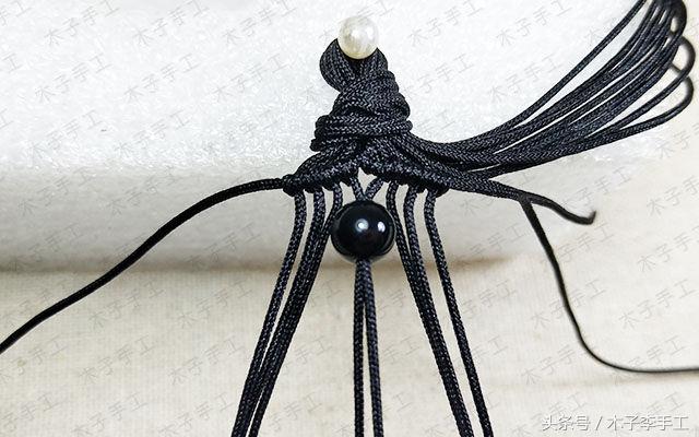 红绳朱砂手链diy手工,diy手链红绳制作教程