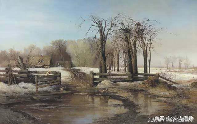 西方最经典风景画,美到令人窒息西方风景画二十三辑