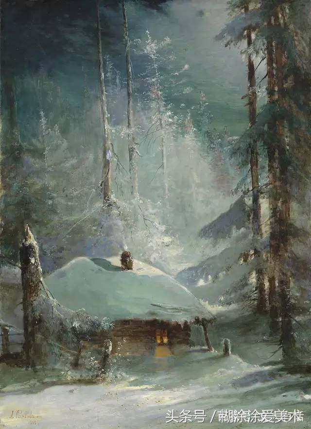 西方最经典风景画,美到令人窒息西方风景画二十三辑