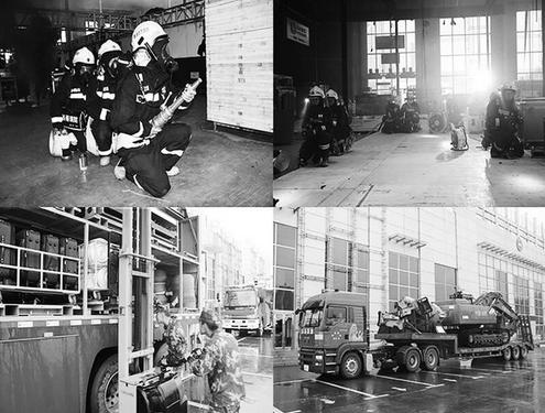 消防安全体验馆模拟灭火,长春消防冰面救援实地演练