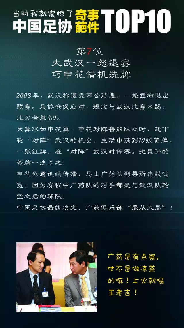 足协十大奇葩,中国足协奇葩史