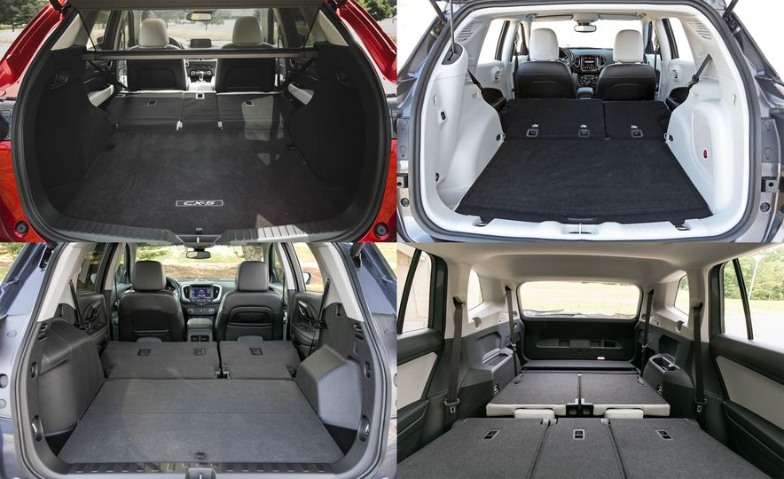 后备箱空间比较大的几款suv,后备箱最能装载的紧凑型suv