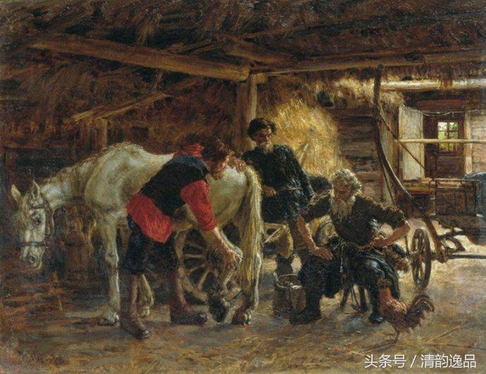 萨维茨基油画欣赏,阿波罗诺维奇萨维茨基