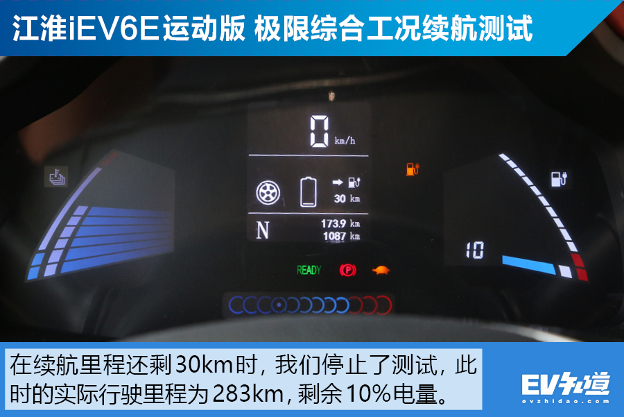 实测江淮iev6s续航,江淮iev6e续航里程在哪里显示