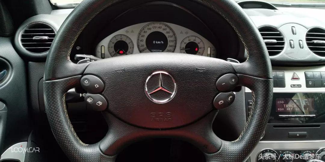 08款奔驰clk280爆改,过五六次户的车能要吗