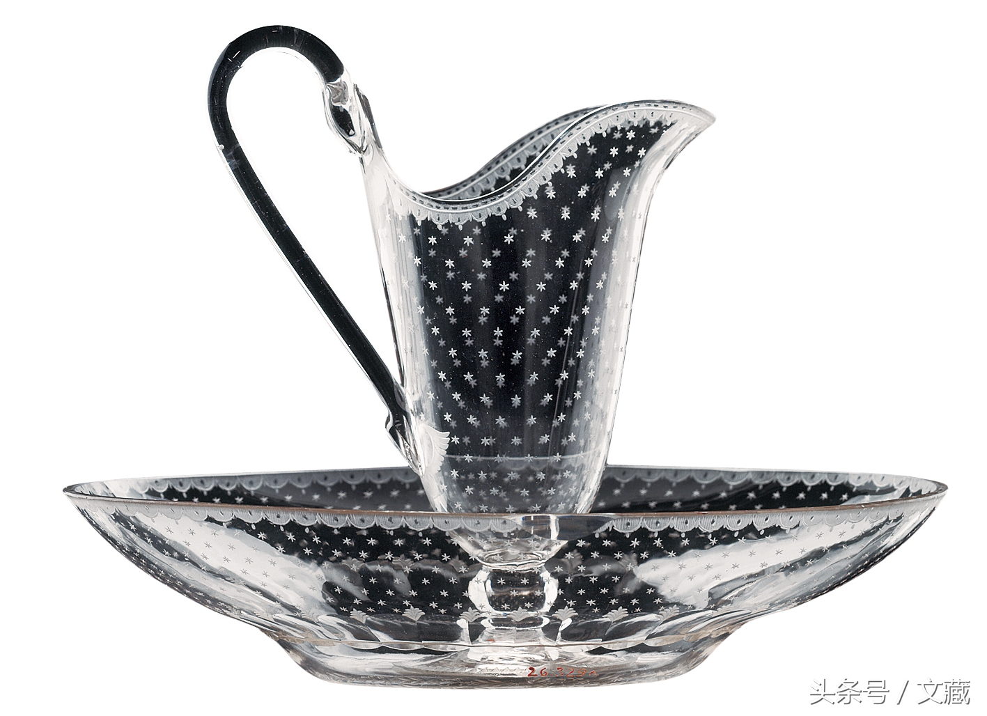 描金轻奢玻璃器,舶来工艺品