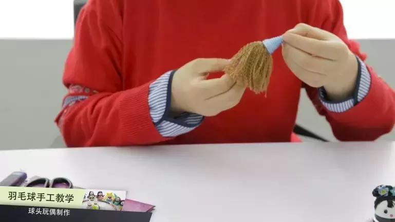羽毛球变公仔,羽毛球造型玩偶