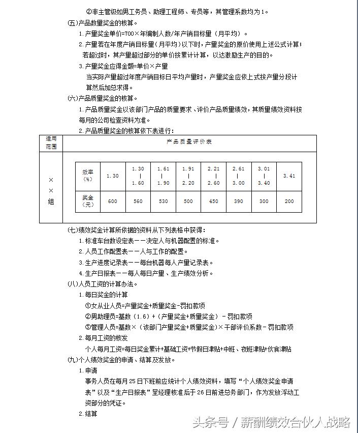 机械维修工绩效考核细则表格,生产车间绩效考核表格模板大全