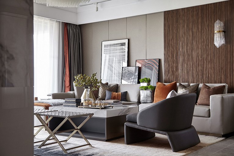 雅致和谐的住宅设计,高端住宅设计效果图