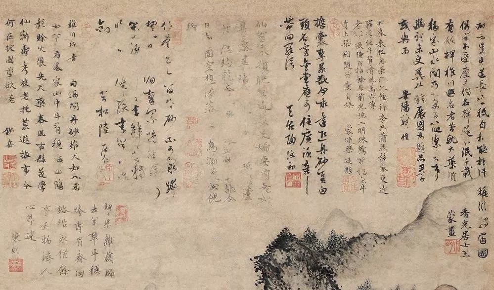 65幅过亿的书画作品大饱眼福,过亿中国字画