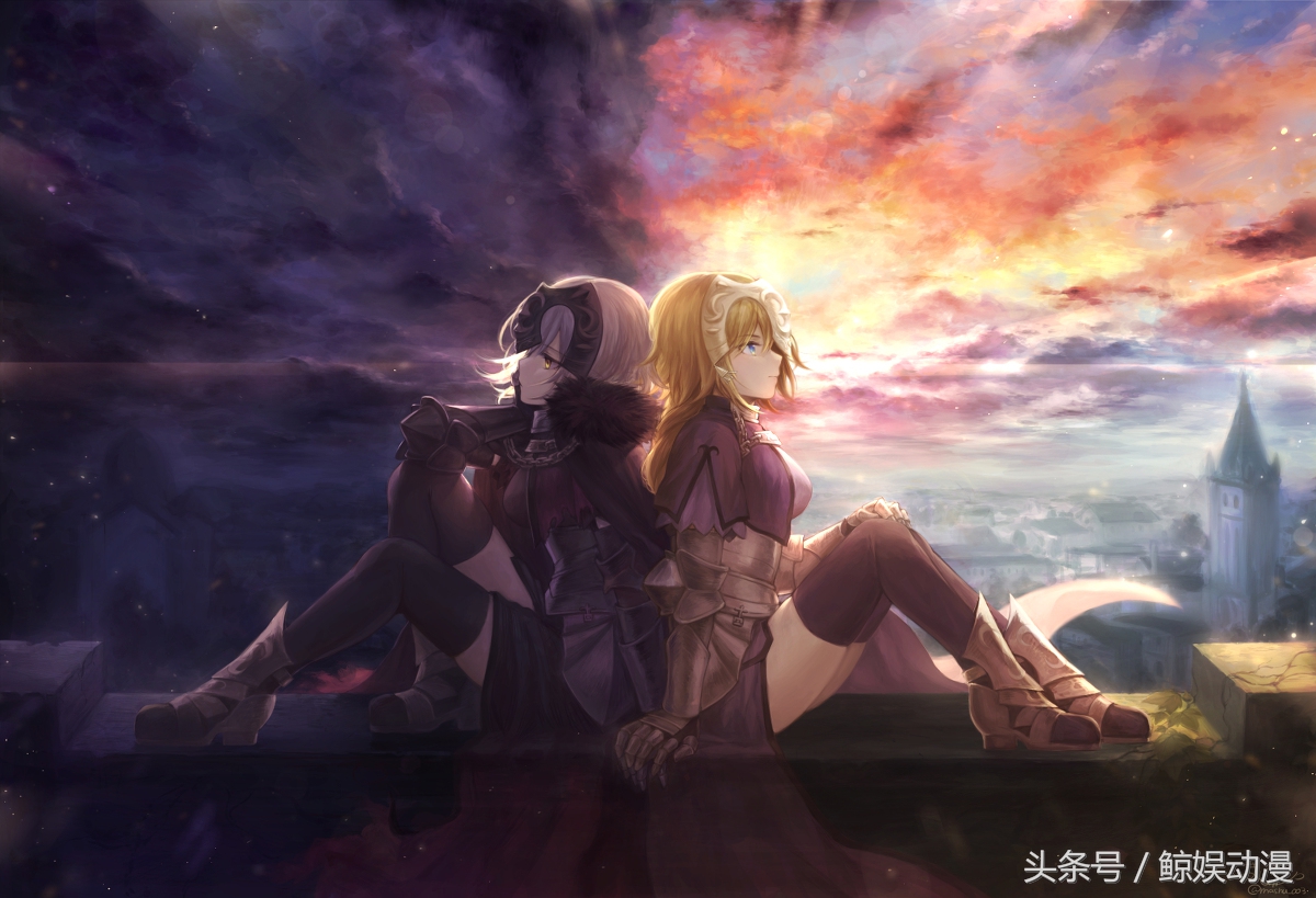 fate圣女贞德吟唱,fate圣女贞德挥旗