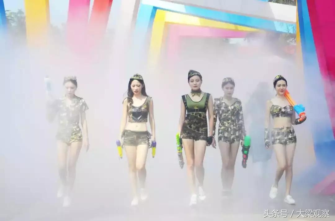 足球宝贝啤酒节,世界杯足球宝贝现场表演