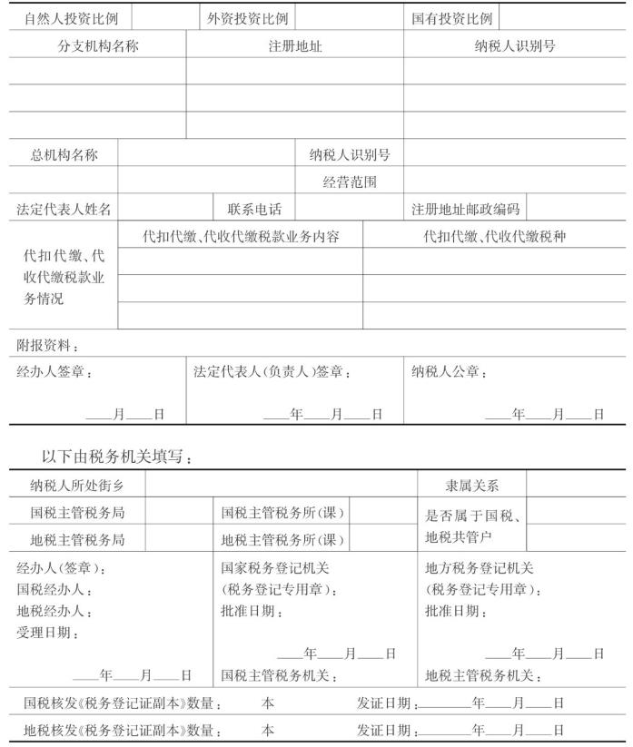 会计必须了解的税务知识,税务登记需要的会计制度