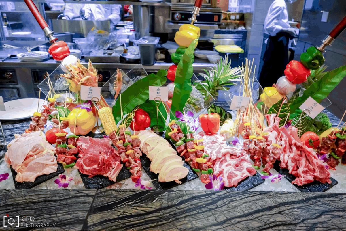 5星酒店自助餐视频,厦门磐基希尔顿酒店自助餐