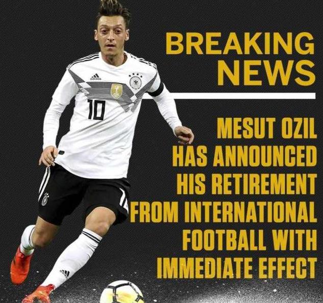 拥有土耳其血统的厄齐尔,厄齐尔还在德国国家队吗