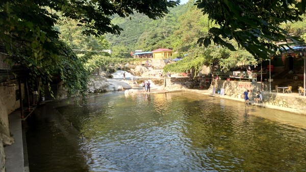 高冠瀑布风景,高冠瀑布游记