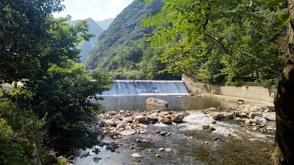 高冠瀑布风景,高冠瀑布游记