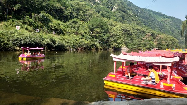 高冠瀑布风景,高冠瀑布游记