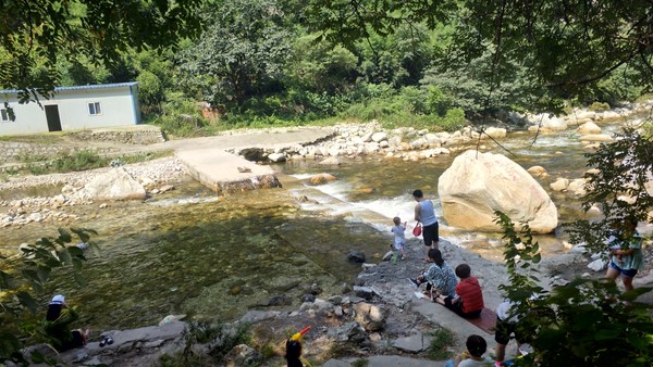 高冠瀑布风景,高冠瀑布游记