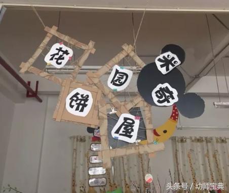 米奇英式风格环创,米奇城堡主题环创