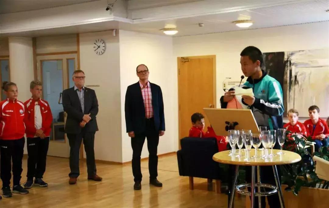 古堰足球促中芬友谊长存